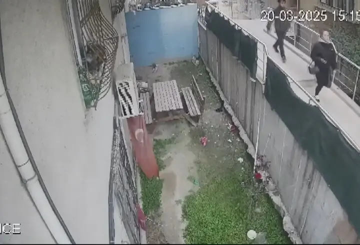 Takip ettiği kadına yumruk atıp taciz etti