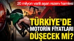 Türkiye'de Motorin Fiyatları Düşecek Mi? 20 Milyon Varili Aşan Rezerv Hamlesi