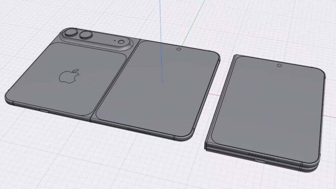 Katlanabilir iPhone modeli için bu kez arayüze yönelik detaylar paylaşıldı