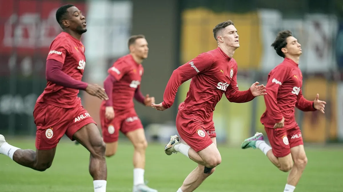 Galatasaray'da Reeder Samsunspor maçı hazırlıkları başladı