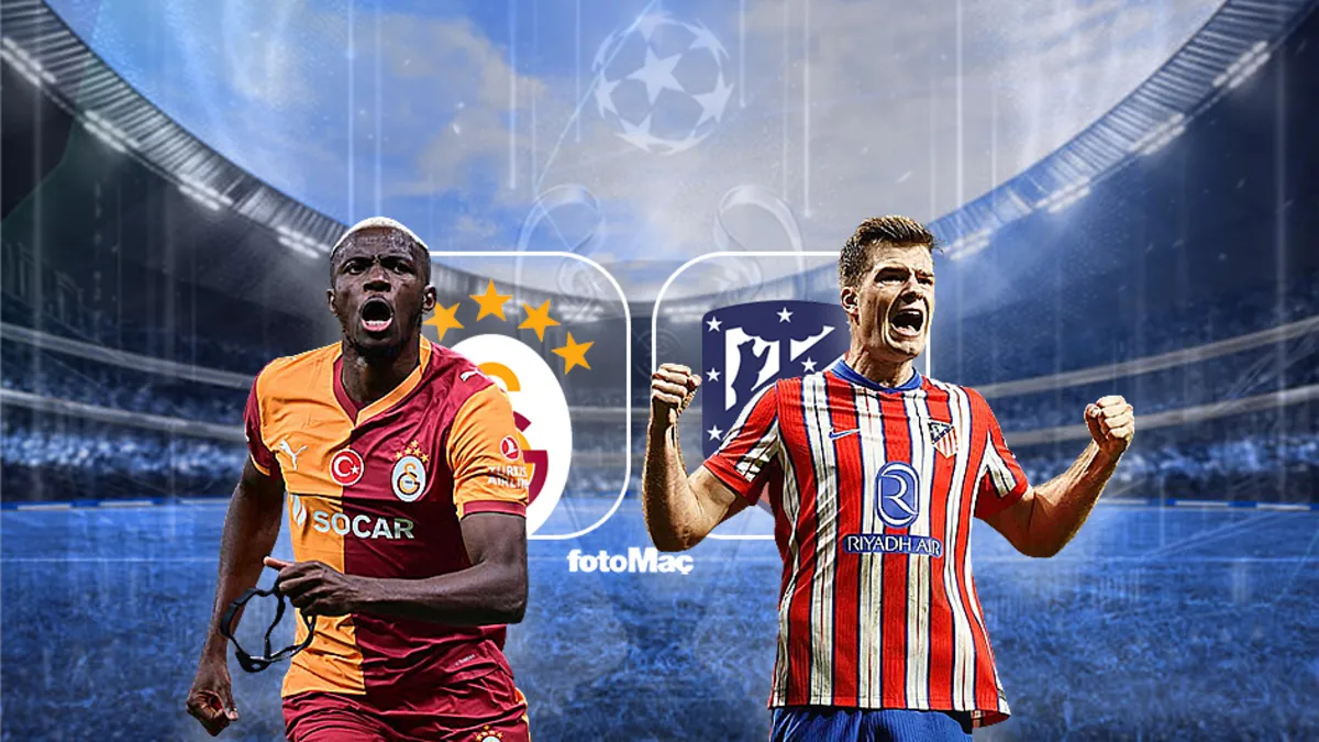 Galatasaray-Atletico Madrid CANLI İZLE | GS maçı saat kaçta, hangi kanalda?