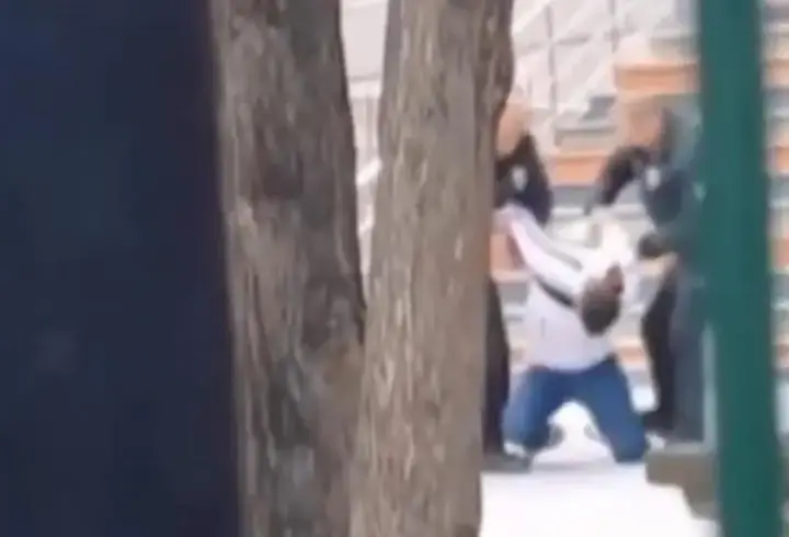 Yeğenini okuldan almak isteyen alkollü dayı olay çıkarttı