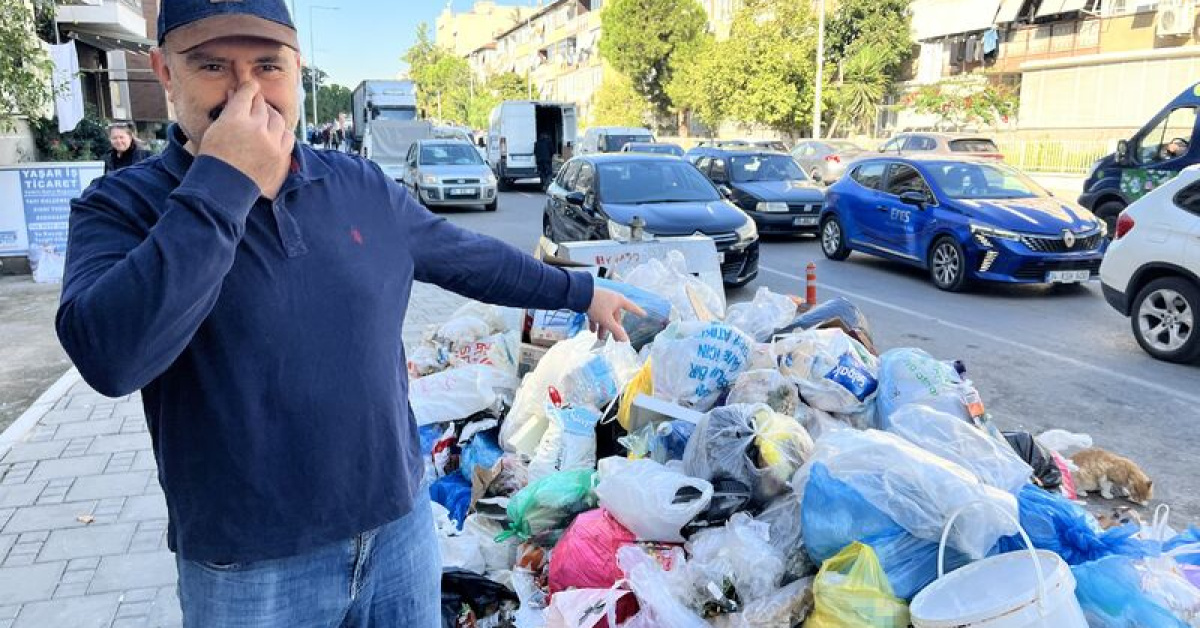 Karşıyaka'da Çöp Tepkisi - Son Dakika Haberleri Habertürk