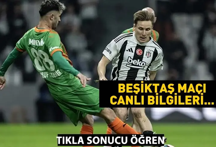 BEŞİKTAŞ BERABERE KALDI! Beşiktaş Alanyaspor maç özeti!