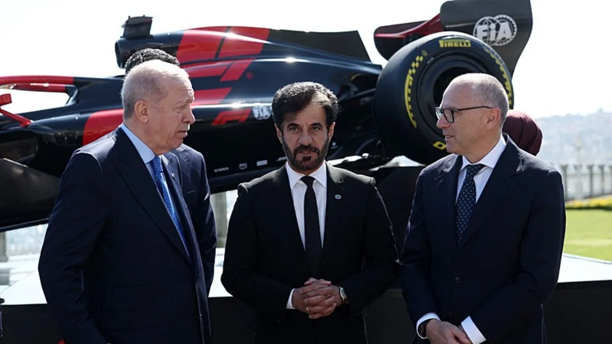 Formula 1 CEO’su Stefano Domenicali'den Başkan Erdoğan'a övgü!