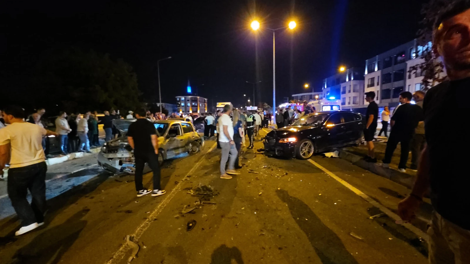 Düzce’de 6 araçlı zincirleme kaza: Yaralılar var