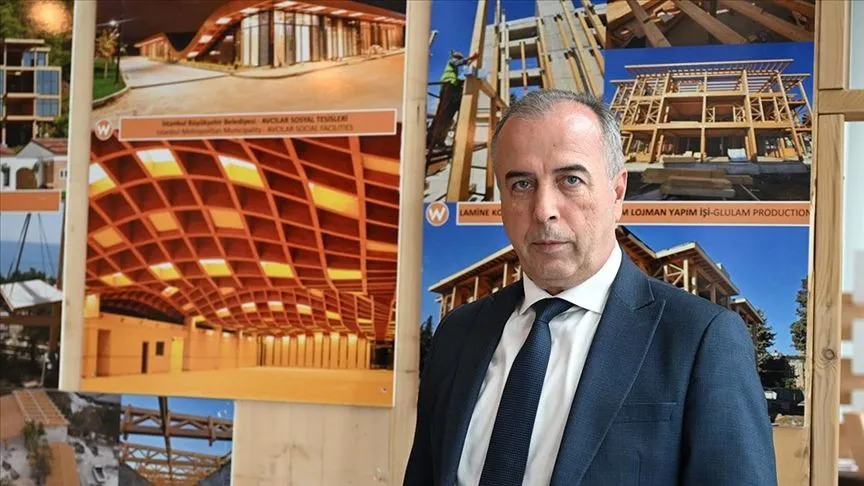 Çevre dostu ahşap yapılar üreten firma deprem konutlarını da inşa ediyor