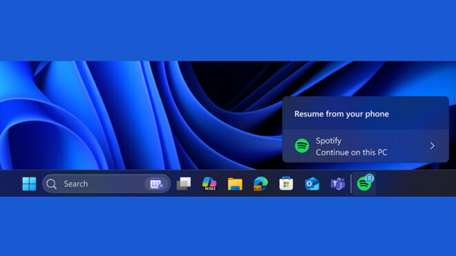 Windows 11 için geliştirilen macOS’teki Handoff’a benzer altyapı test edilmeye başlandı