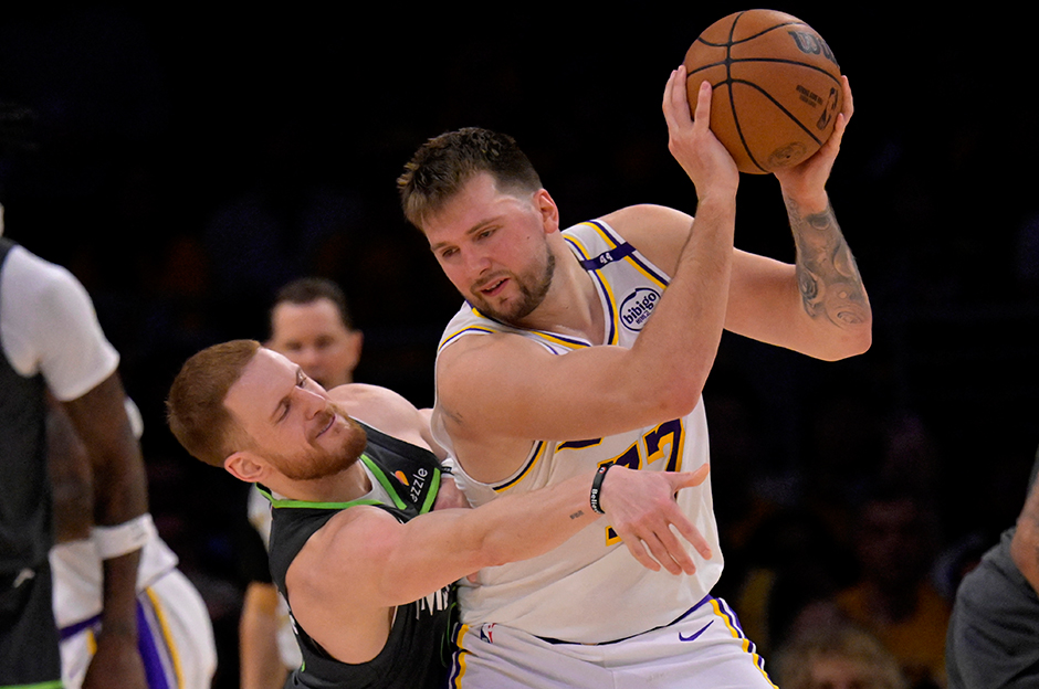 Doncic'in 37 sayısı Lakers'a yetmedi: Timberwolves seride öne geçti