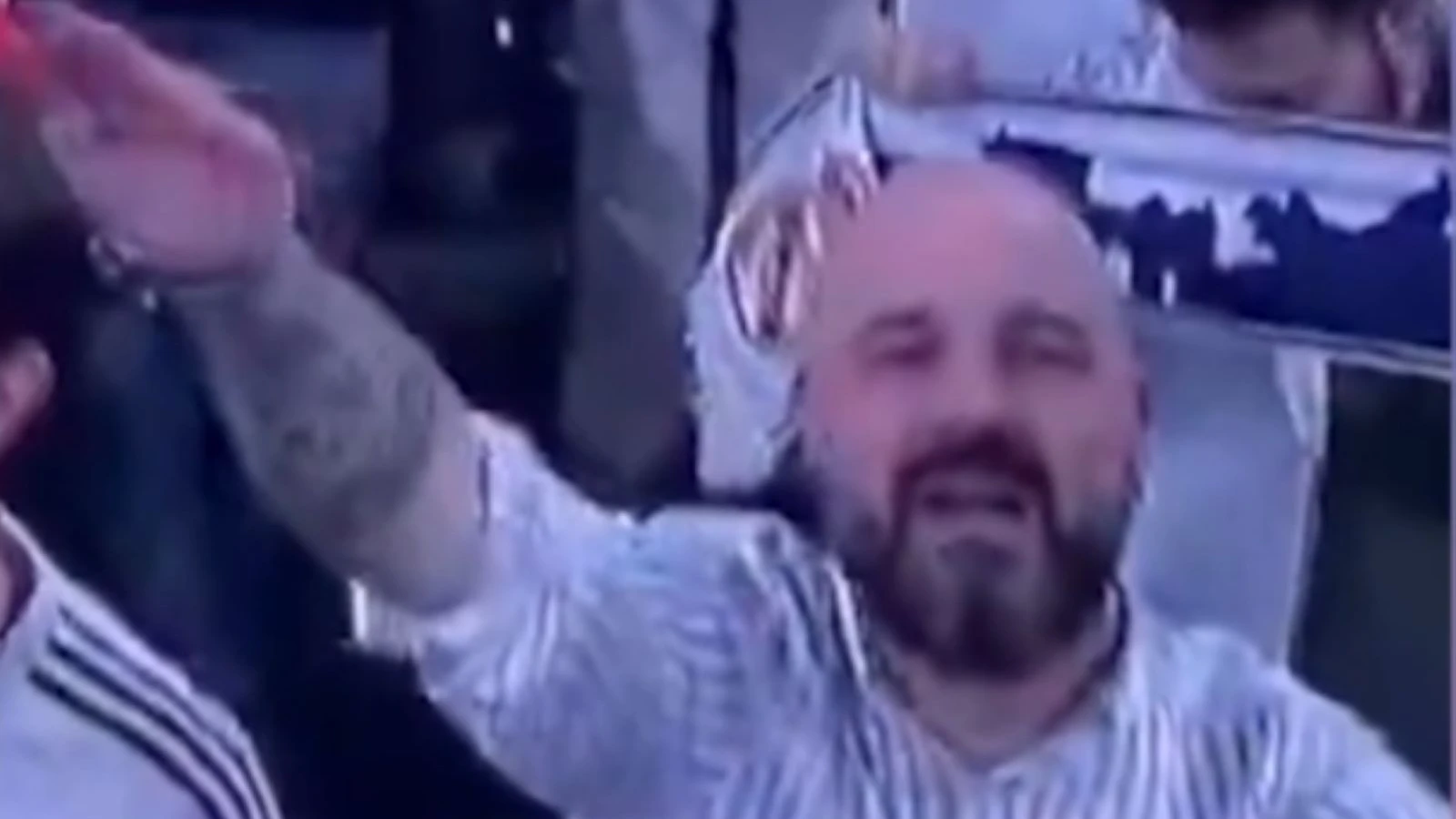 Real Madrid 'Nazi selamı' veren taraftarı tribünden kovdu!