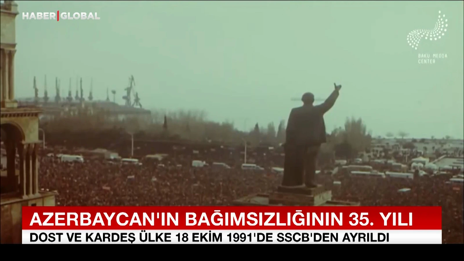 Azerbaycan Bağımsızlığının 35. Yılını Kutluyor