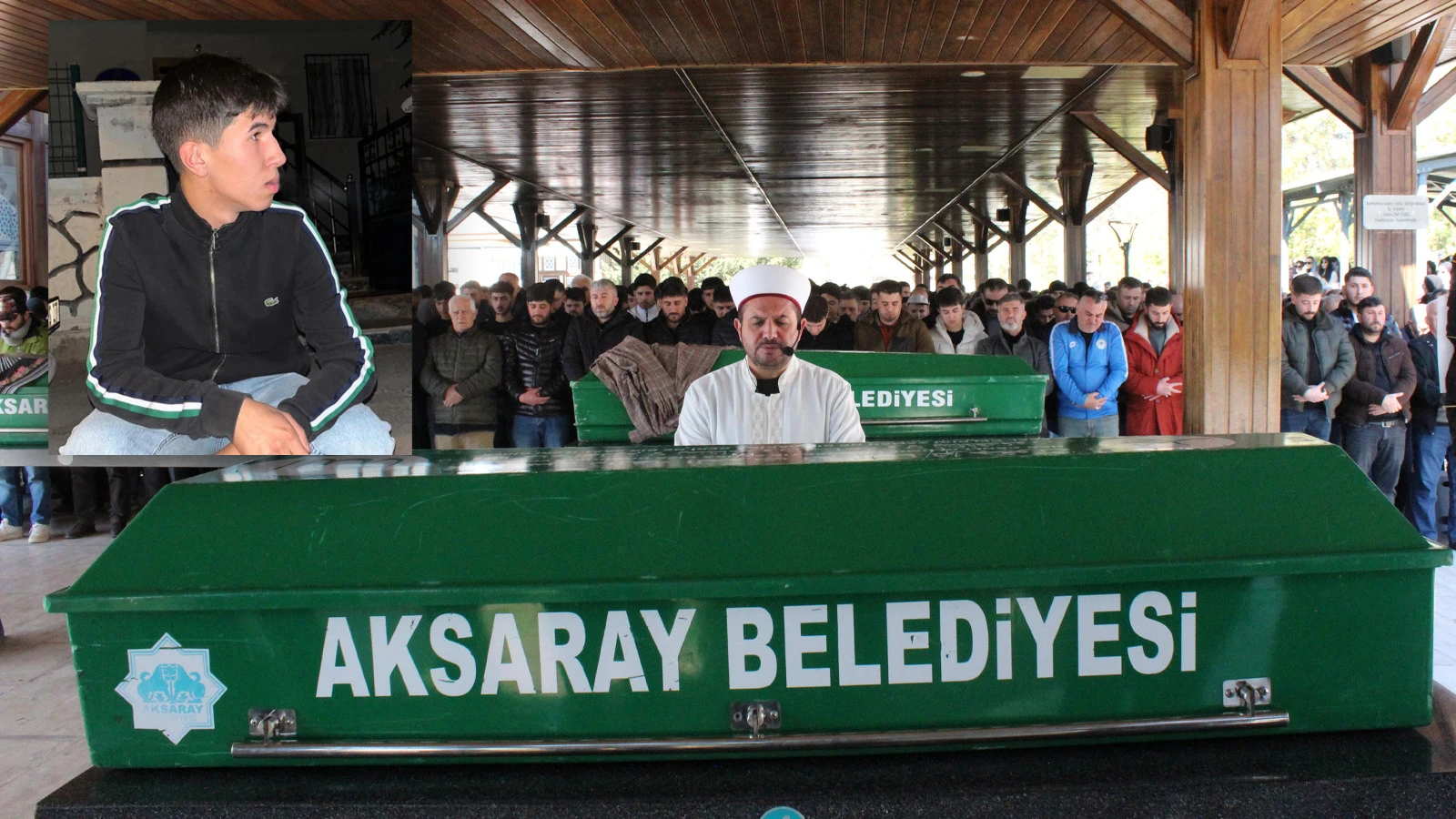 Akranı tarafından öldürülen 16 yaşındaki Mustafa, toprağa verildi
