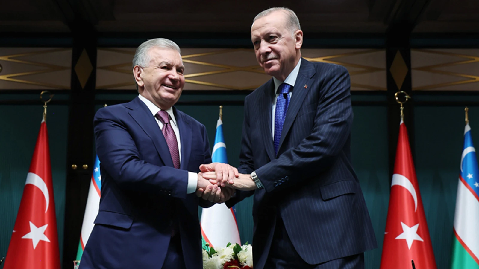 Cumhurbaşkanı Erdoğan: Özbekistan ile ticaret hacmimizi 3 kat artırdık