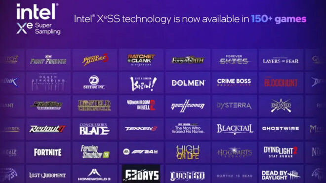 DLSS ve FSR rakibi Intel XeSS artık 200’den fazla oyunda destekleniyor