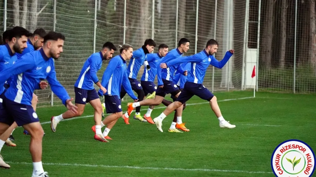 Çaykur Rizespor, Antalya kampını tamamladı!