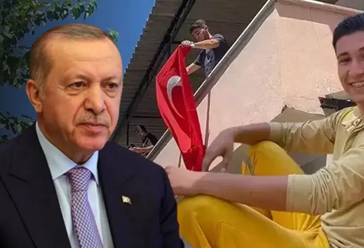 Cumhurbaşkanı Erdoğan'dan şehit orman işçisi için başsağlığı mesajı