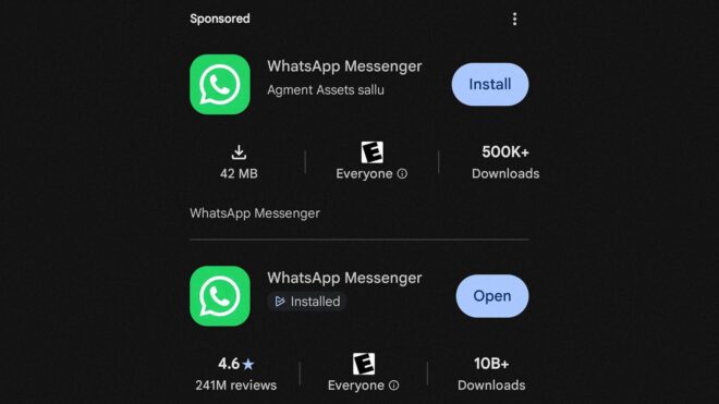 Play Store’daki Sahte “WhatsApp” Ve “Chrome” Uygulamalarına Dikkat