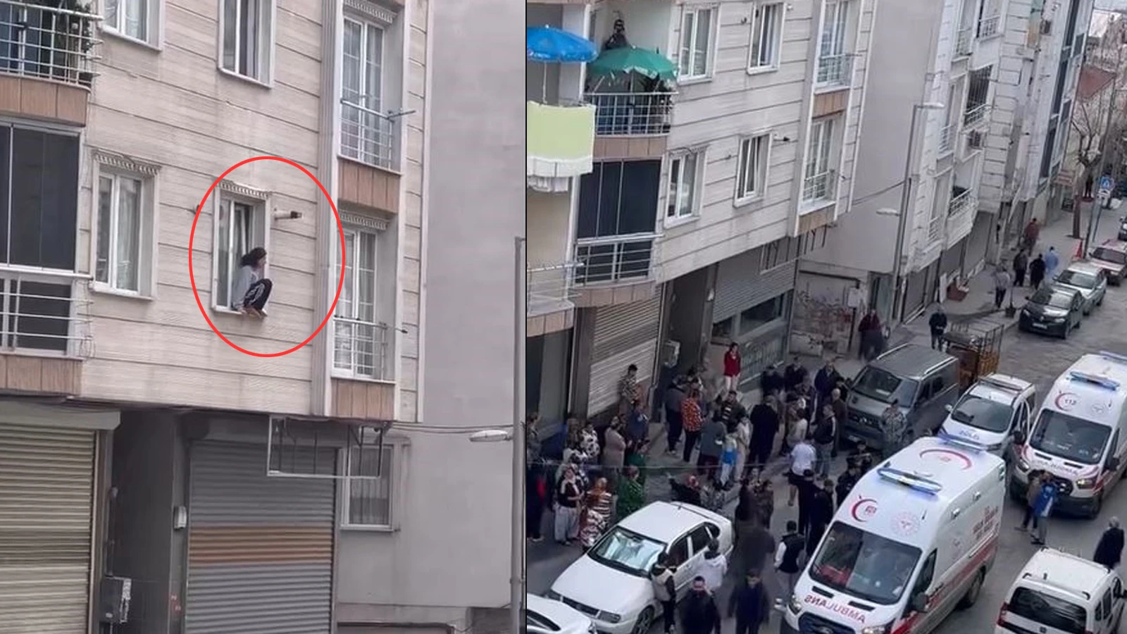 Erkek şiddeti bitmiyor: Darp edilip eve kilitlenen kadın kendini camdan attı!
