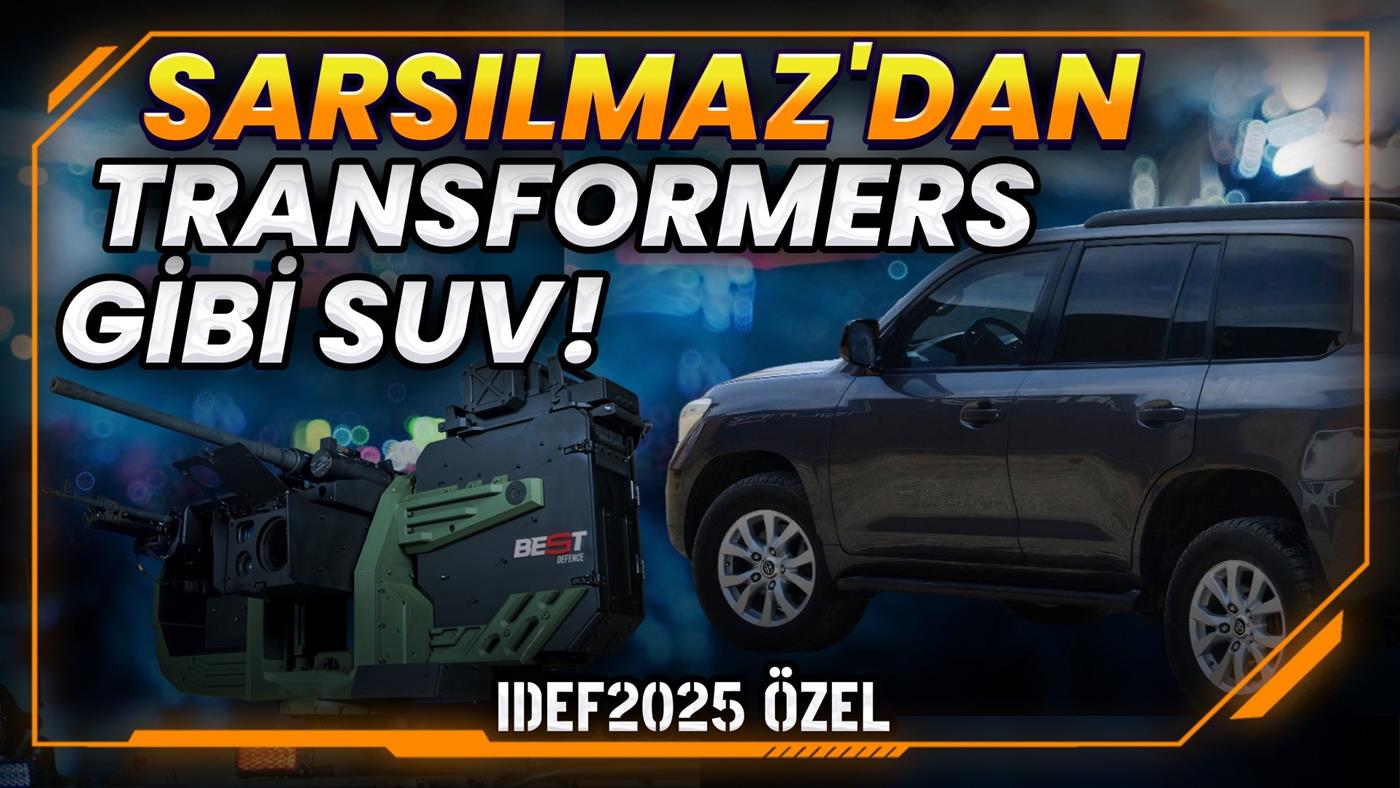 Sarsılmaz robotik savunma teknolojisi: Araçlarda görünmez kule silah sistemi!