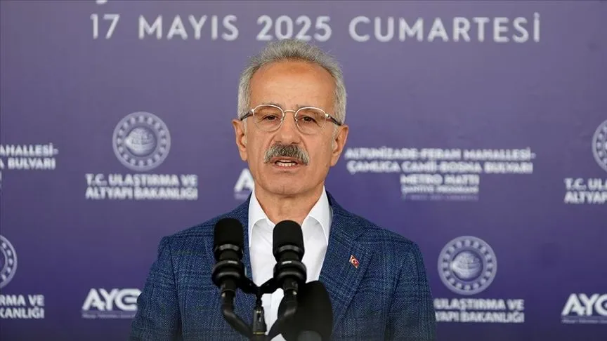 Ulaştırma ve Altyapı Bakanı Uraloğlu: İstanbul'da 162 kilometrelik raylı sistem hattını hizmete açtık