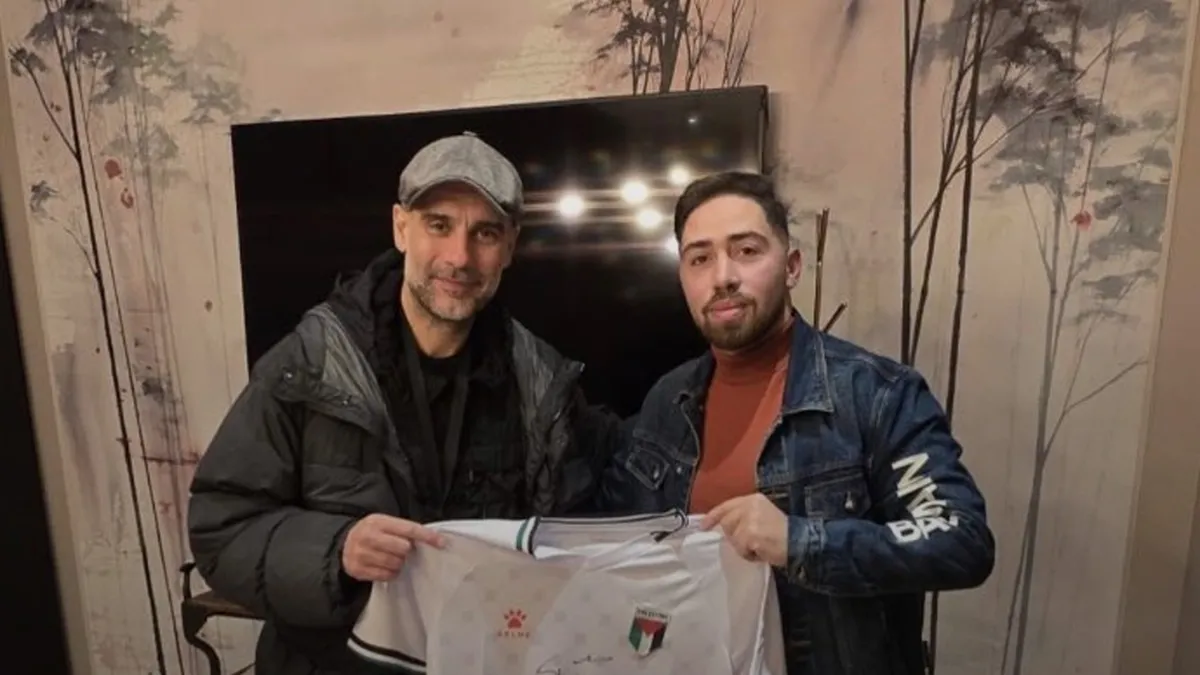 Pep Guardiola'nın Filistin desteği sürüyor!