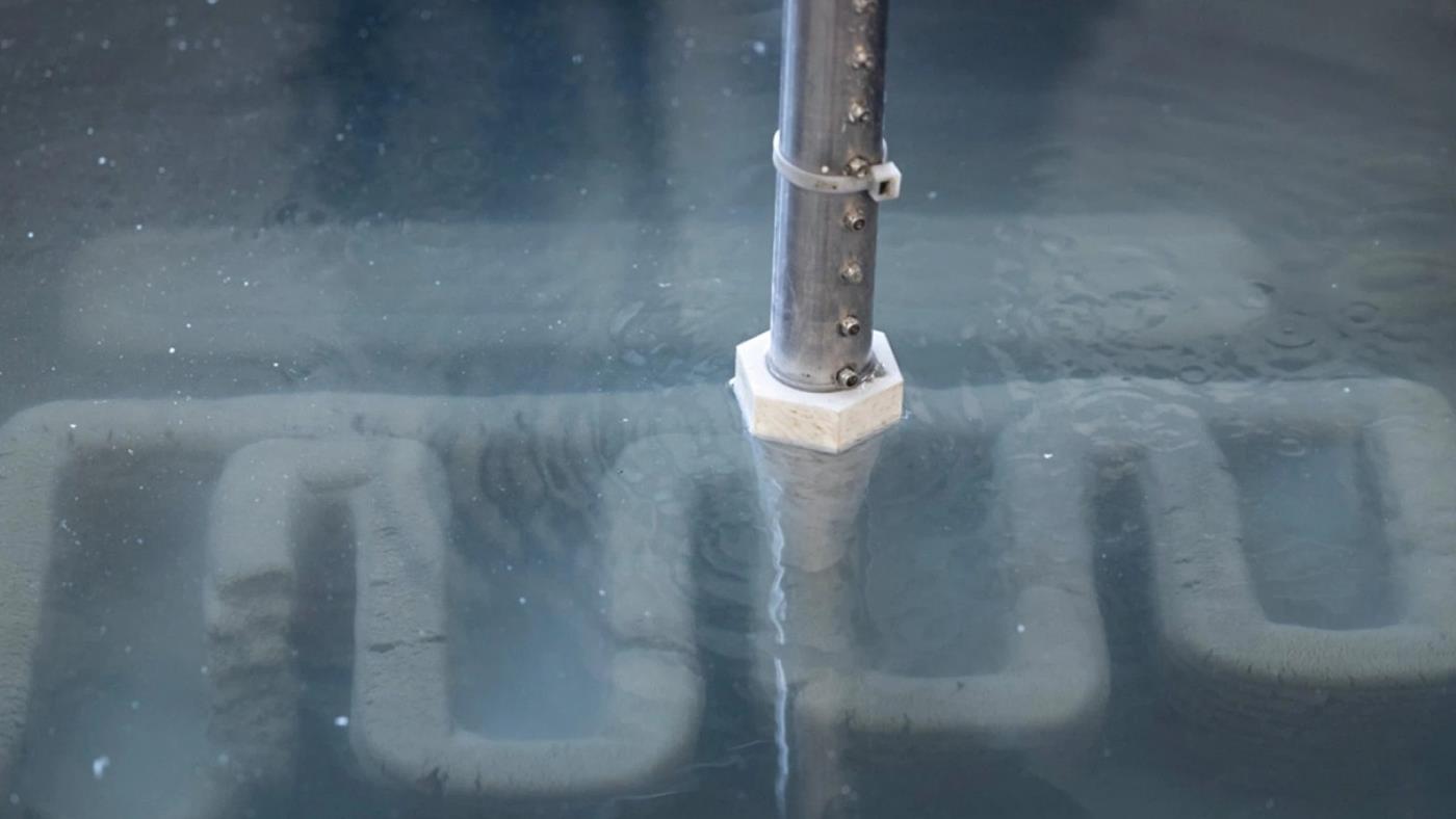 Denizlerin altında 3D yazıcıyla inşaat dönemi başlıyor