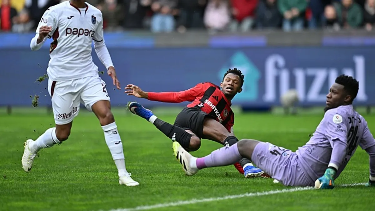 Trabzonspor'da Andre Onana: Zor bir maç oldu!