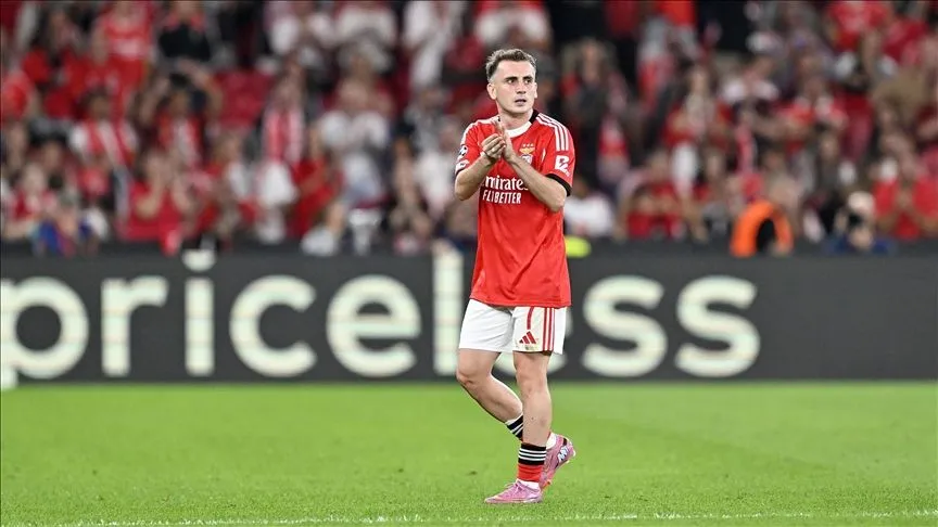 Fenerbahçe'ye transfer olan Kerem Aktürkoğlu'ndan Benfica'ya veda mesajı