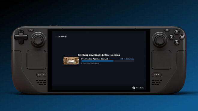 Steam Deck, yakında ekran kapalıyken de indirme yapabilecek