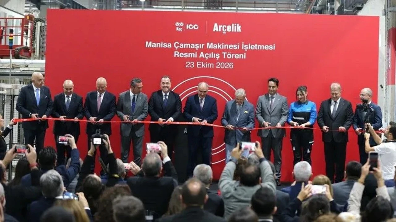 Arçelik'ten Manisa'ya 200 Milyon Euroluk Yatırım: Yeni Fabrika Açıldı