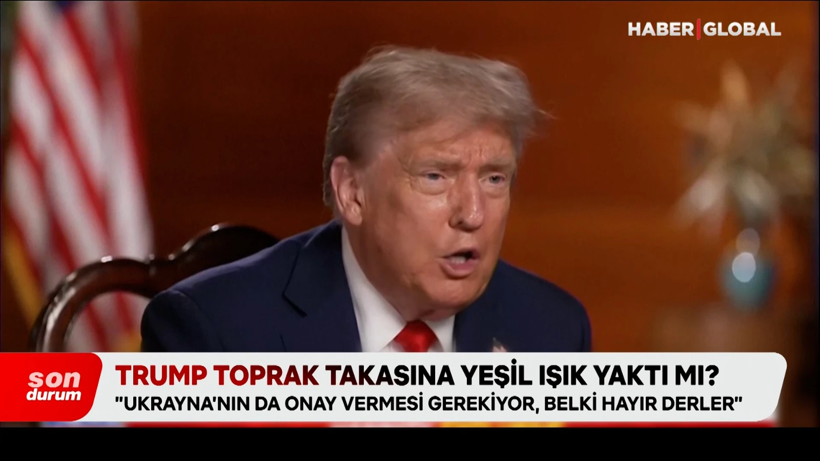 Trump toprak takasına yeşil ışık yaktı mı?