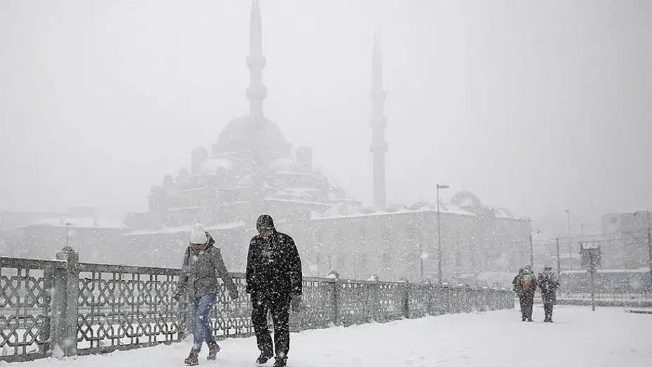 Kuvvetli kar alarmı. İstanbul -1'i görecek