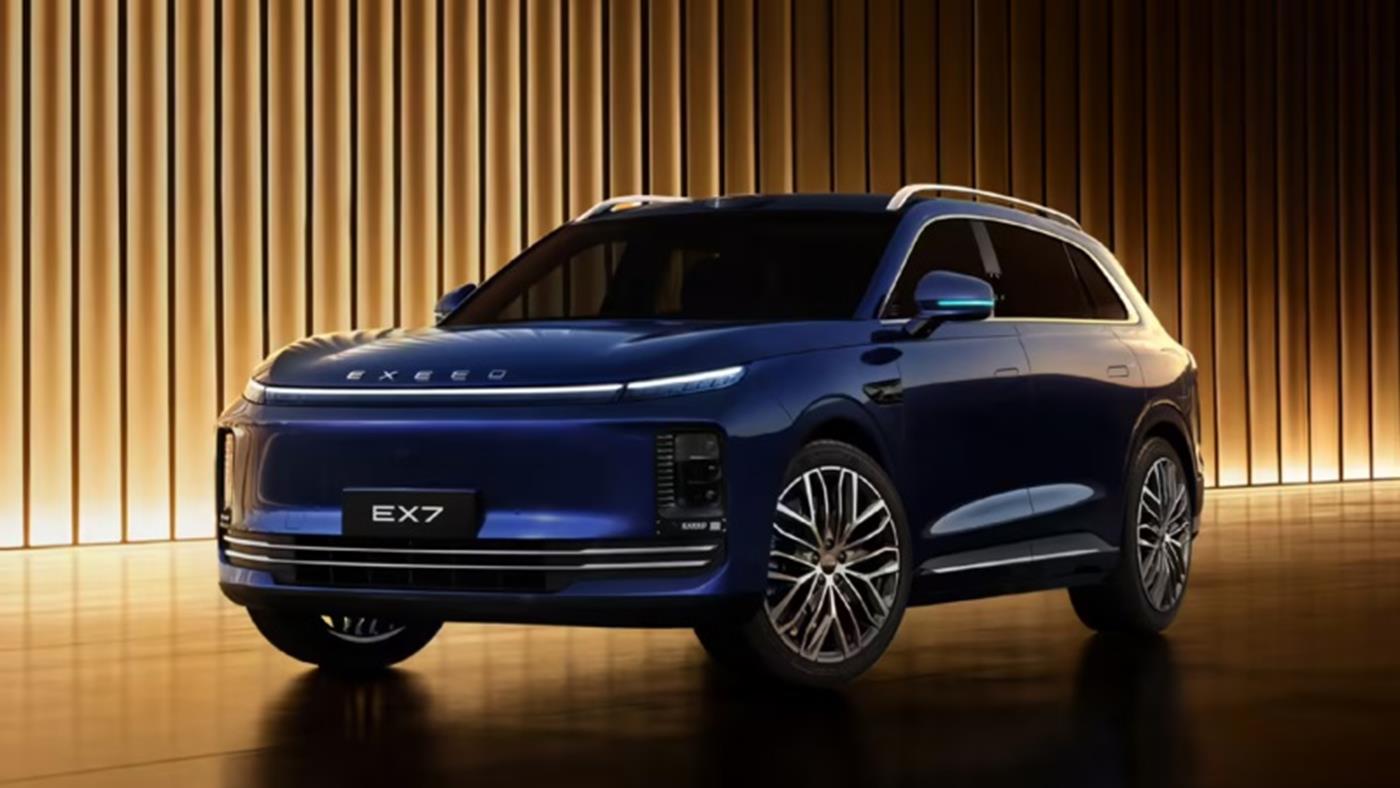 Chery'nin Exeed EX7 elektrikli SUV modeli 230 kW güç sunacak