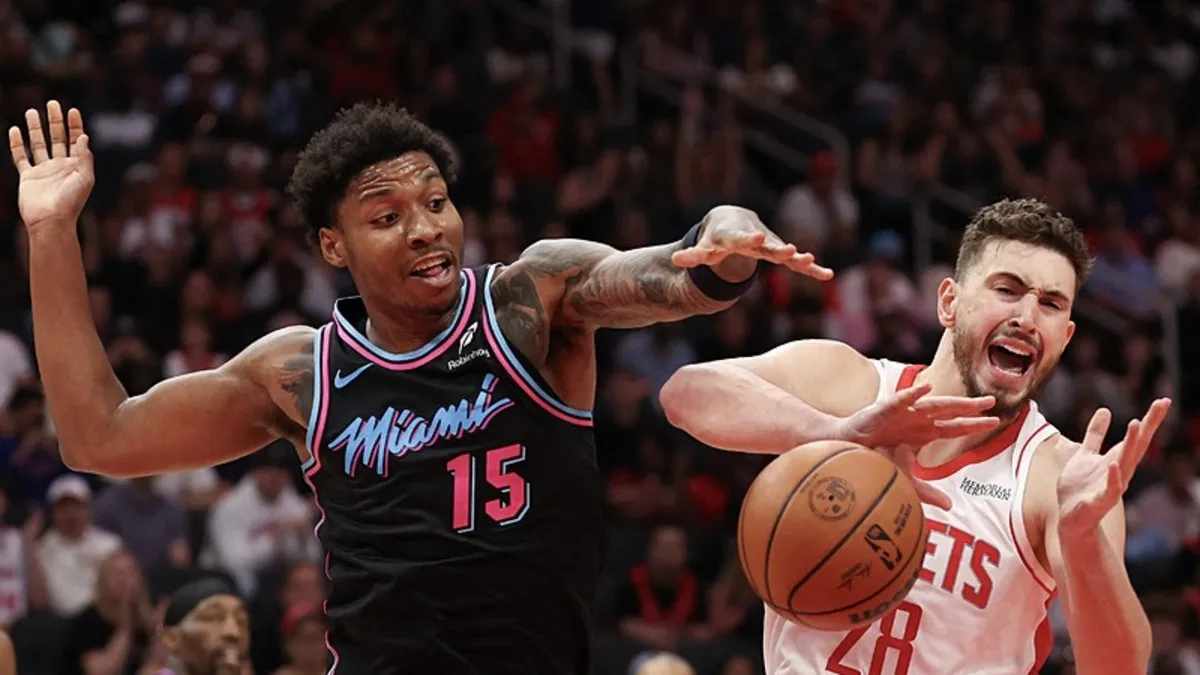 Alperen Şengün "double-double" yaptı! Houston Miami Heat'i devirdi