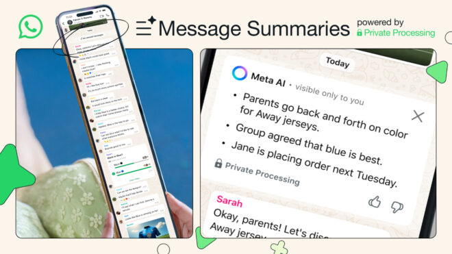 WhatsApp, yapay zeka destekli mesaj özetleri sunmaya başladı