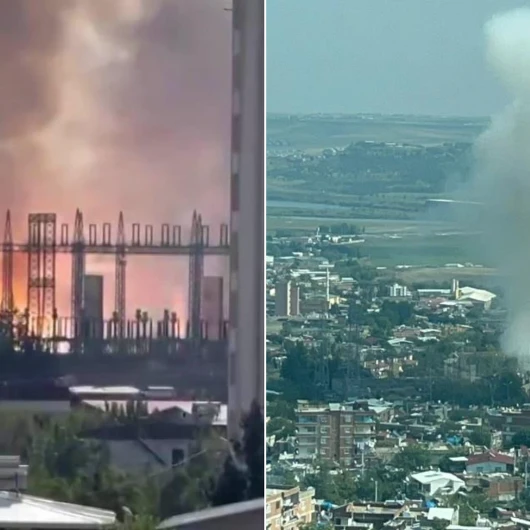 Diyarbakır'da Trafo Bomba Gibi Patladı, Dumanlar Gökyüzünü Kapladı: 80 Bin Ev Ve İş Yeri Elektriksiz Kaldı
