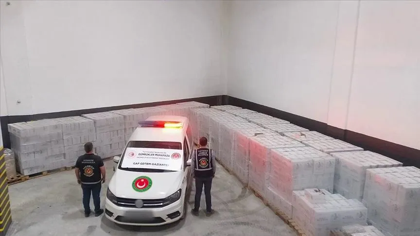 Ticaret Bakanlığı 12,5 ton kaçak alkollü içkiye el koydu
