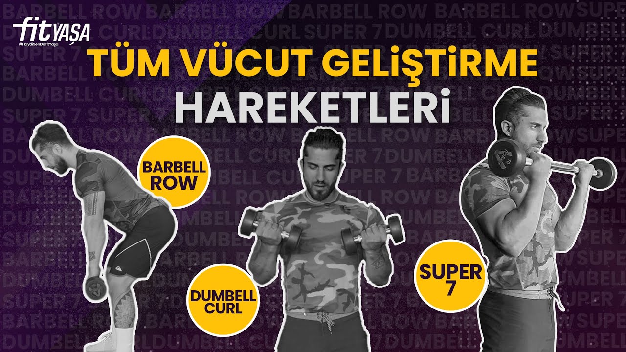 Tüm vücut geliştirme hareketleri👊