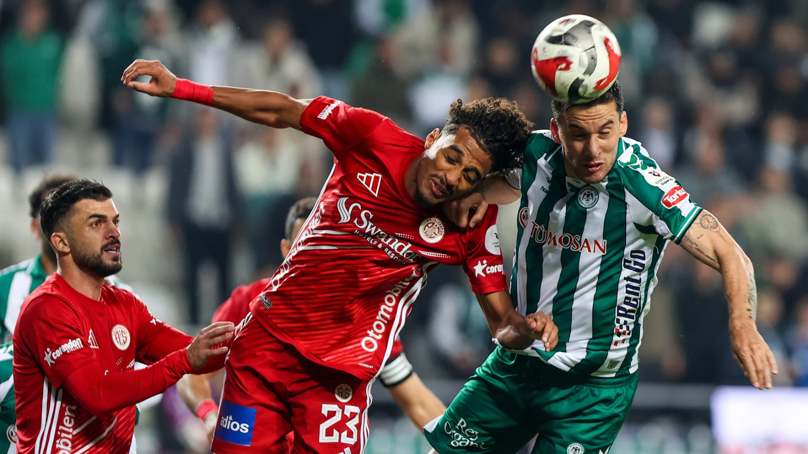 Konyaspor - Antalyaspor maçında kazanan yok 