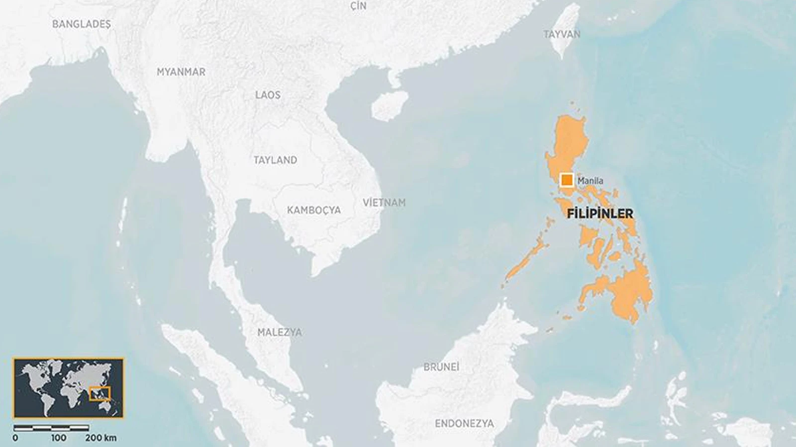 Filipinler'de helikopter düştü: 2 kişi hayatını kaybetti