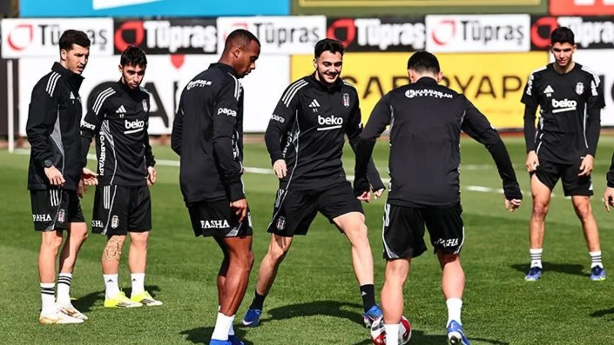 Beşiktaş'ta Kocaelispor maçı hazırlıkları başladı