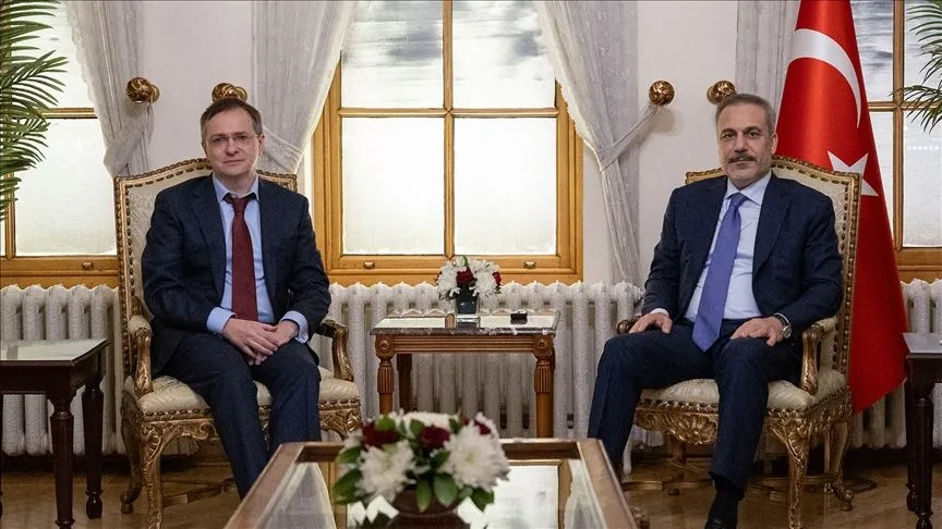 Rus heyetinin başkanı Medinskiy: Fidan ile verimli bir görüşme gerçekleştirdik