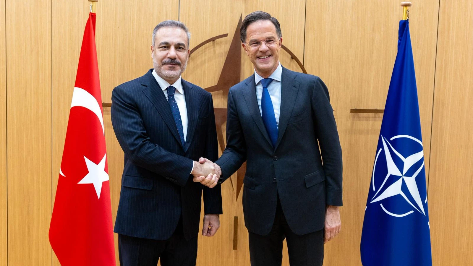 Bakan Fidan, NATO Genel Sekreteri Rutte ile görüştü