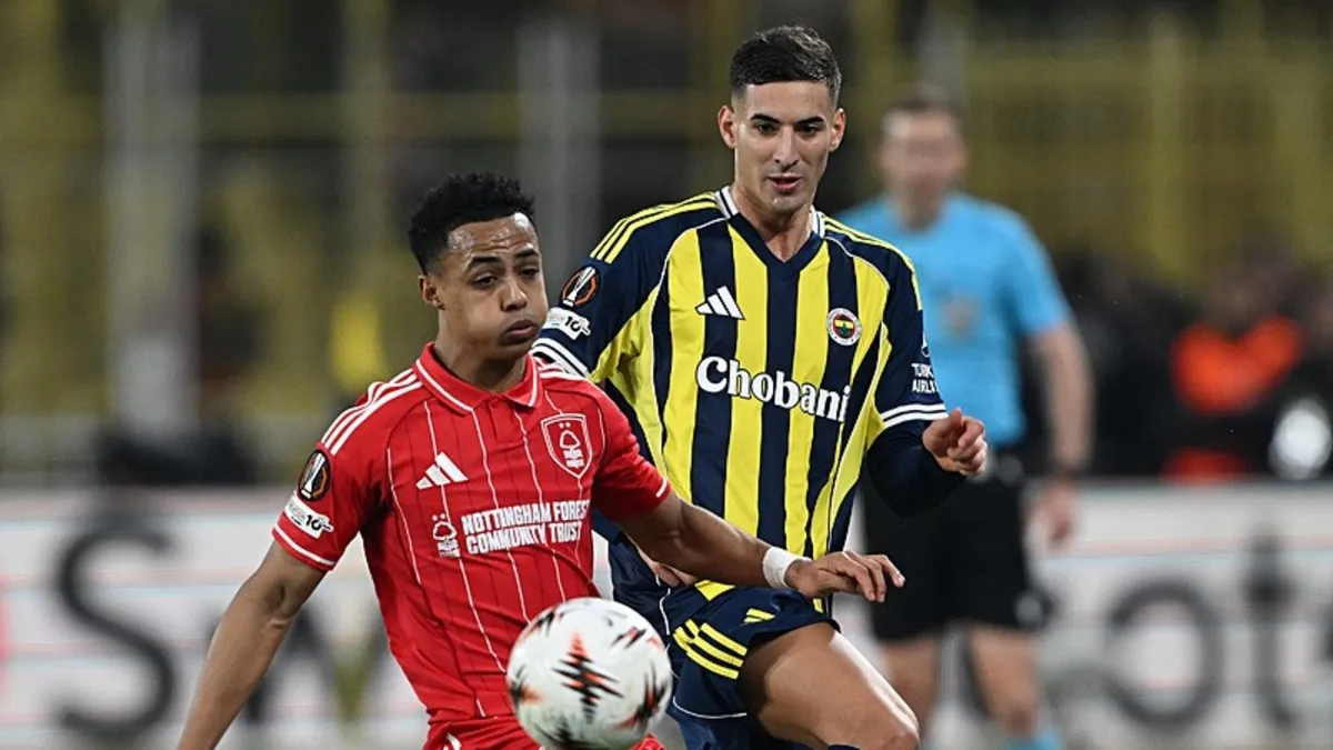 Fenerbahçe, Nottingham Forest'a farklı mağlup oldu!