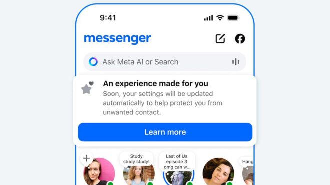 Meta, genç hesaplarını Facebook ve Messenger için küresel olarak kullanıma sundu