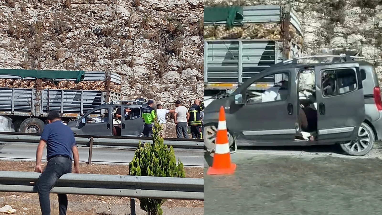 Mersin'de tıra çarpan araçtaki 5 kişi hayatını kaybetti