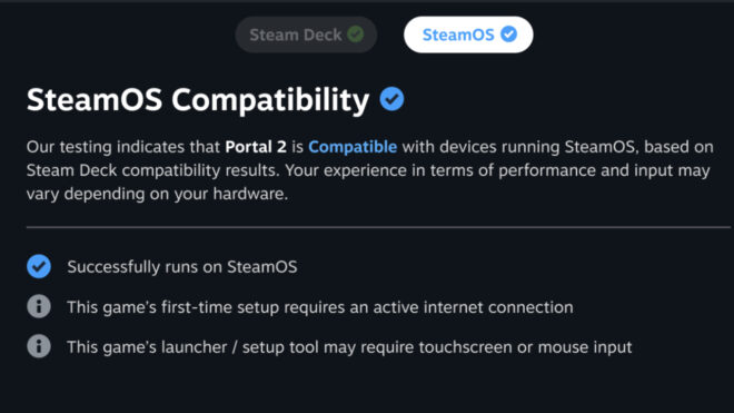 Steam, SteamOS aygıtlar için yeni bir uyumluluk derecelendirmesi duyurdu