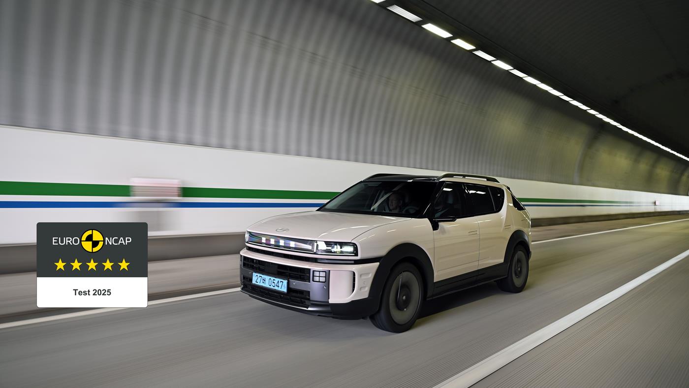 Hidrojen yakıt hücreli Hyundai NEXO, Euro NCAP'ten 5 yıldız aldı