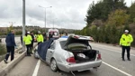 Burdur'da Bariyerlere Çarpan Otomobil Devrildi: 1 Ölü, 4 Yaralı
