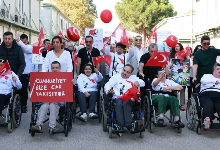 Engelli Bireylerden Cumhuriyet Bayramına Özel Gösteri